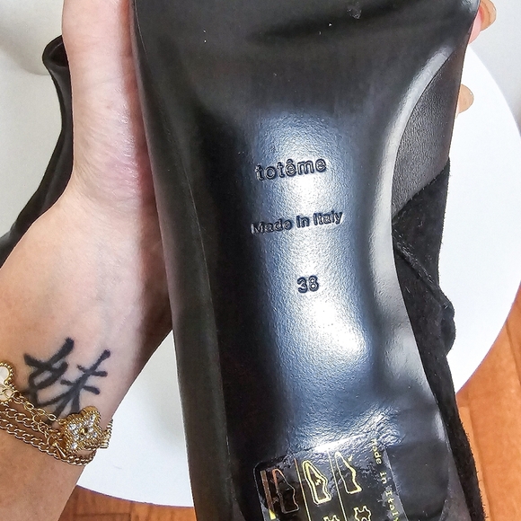 Toteme The slim 35mm leather ankle boots - Picture 9 of 14